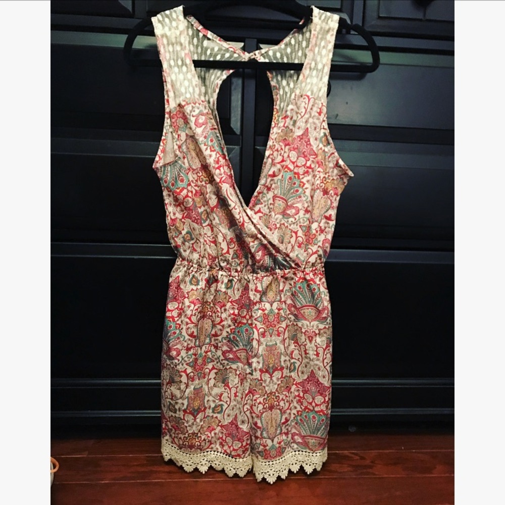 Paisley romper